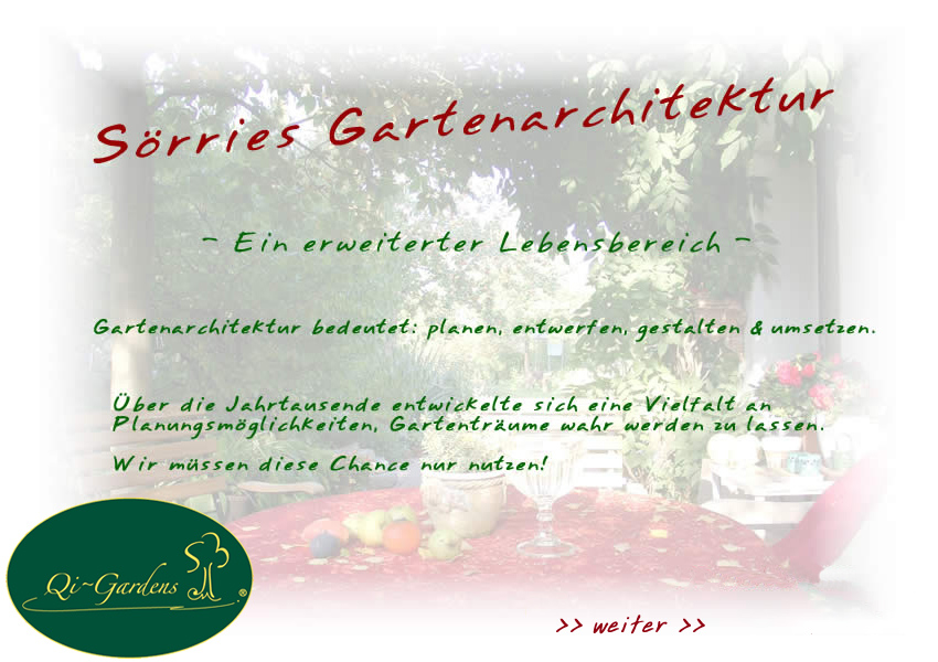 S&ouml;rries Gartenarchitektur